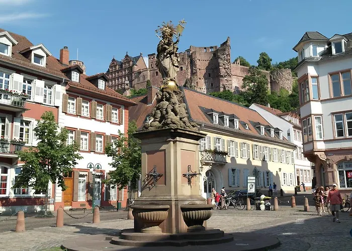 Zum Ritter St Georg - Oldest Residential Building In Since 1592 Heidelberg